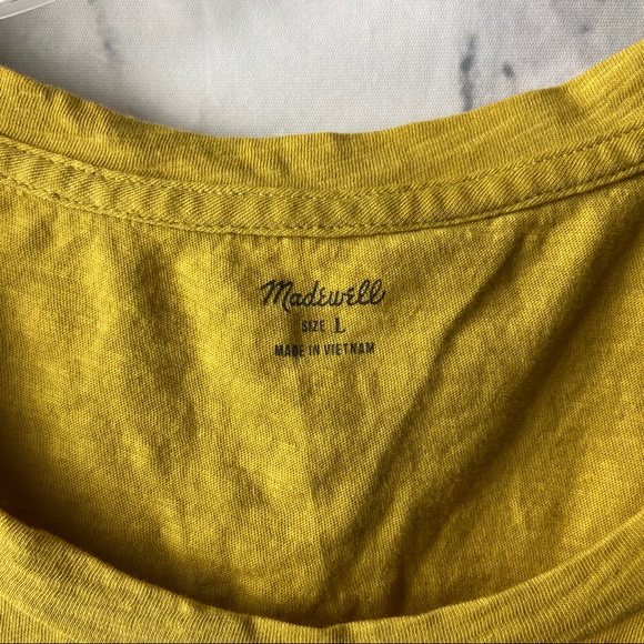 Madewell Whisper Cotton Crewneck Muscle Tank Large - Picture 5 of 8